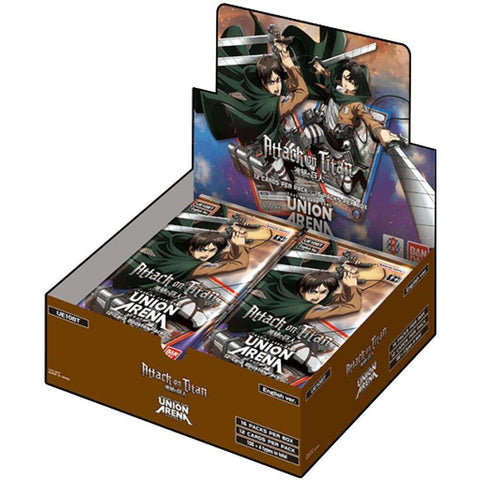Union Arena: Attack on Titan Booster Box (16 Packs) - Gootzy Gaming