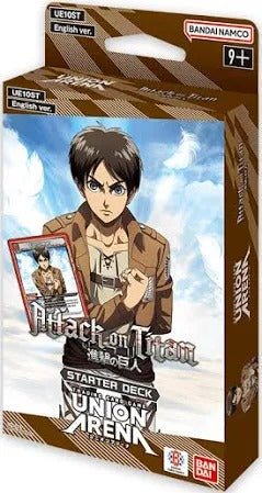 attack on titan card sleeves Union Arena Starter Deck Attack on Titan
