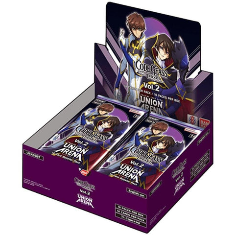 Union Arena: CODE GEASS: Lelouch of the Rebellion Vol. 2 Booster Box (16 Packs) - Gootzy Gaming