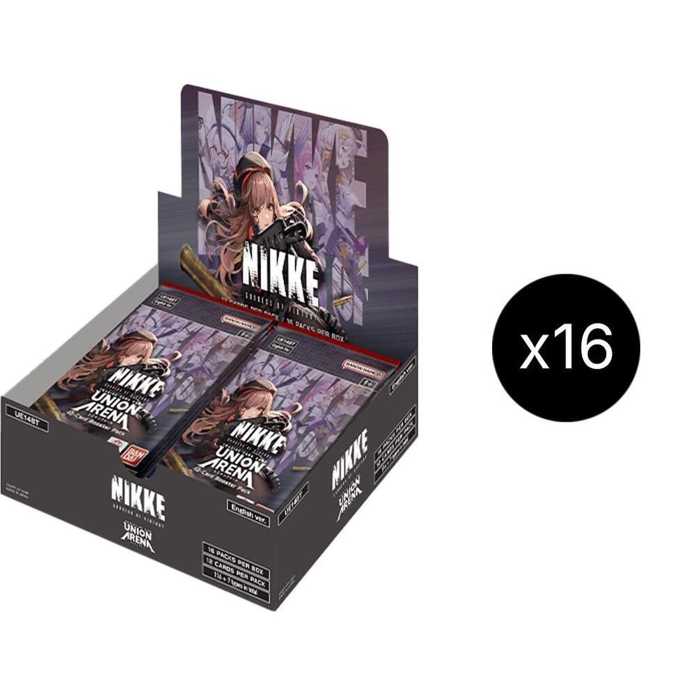 Union Arena: Goddess of Victory - Nikke Booster Box Case (16 Boxes) - Gootzy Gaming