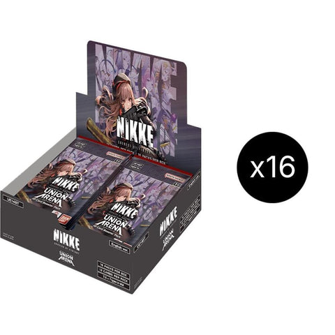 Union Arena: Goddess of Victory - Nikke Booster Box Case (16 Boxes) - Gootzy Gaming