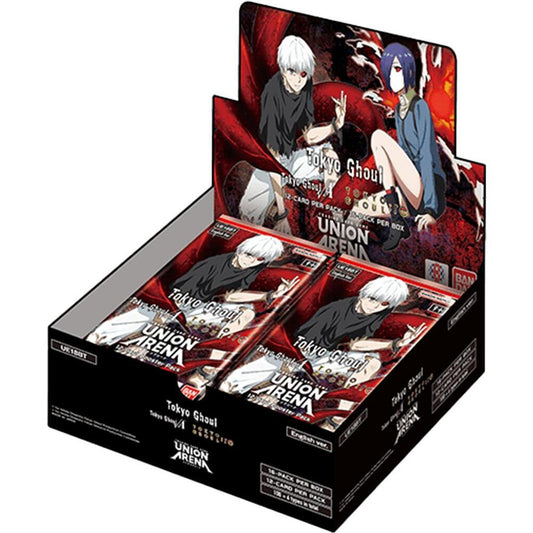 Union Arena: Tokyo Ghoul Booster Box (16 Packs) - Gootzy Gaming