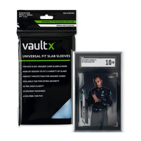 Universal Fit Slab Sleeves - 100 Count - Gootzy Gaming