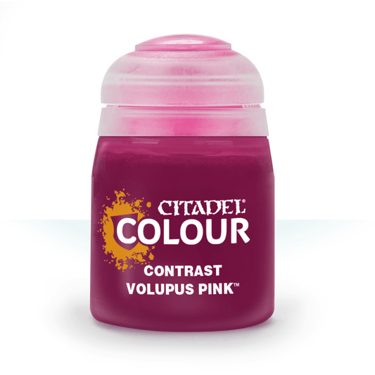 Volupus Pink - Contrast Acrylic Miniatures Paint - Citadel Colour - 18 mL - Gootzy Gaming