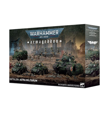 Warhammer 40K: Armageddon - Battalion - Astra Militarum - Gootzy Gaming