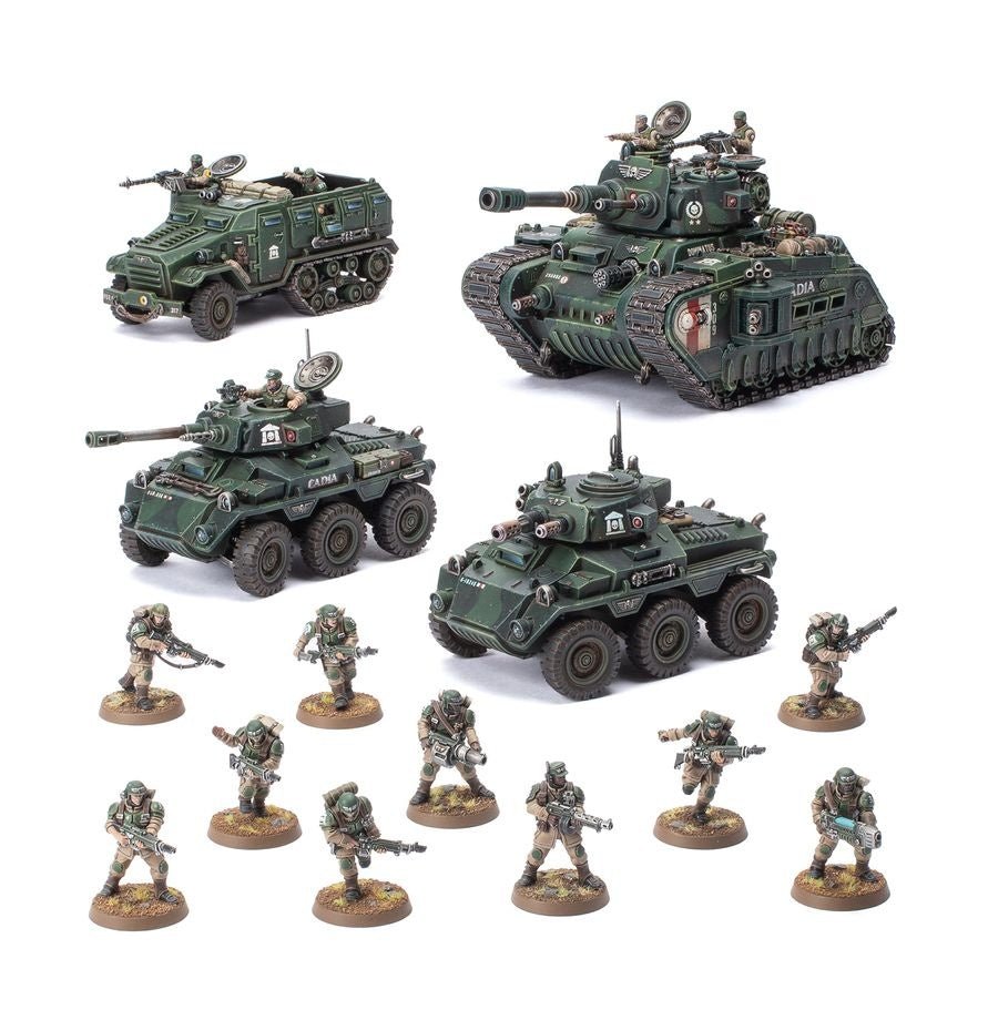 Warhammer 40K: Armageddon - Battalion - Astra Militarum - Gootzy Gaming