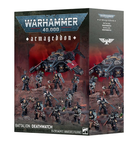 Warhammer 40K: Armageddon - Battalion - Deathwatch - Gootzy Gaming