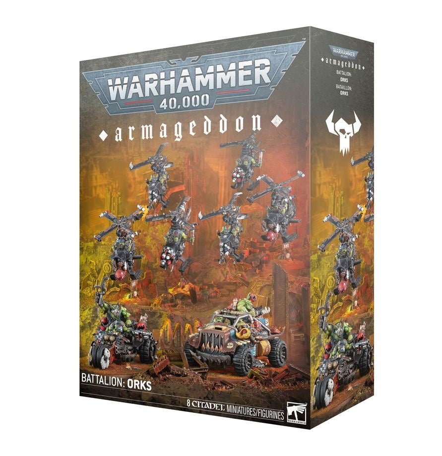 Warhammer 40K: Armageddon - Battalion - Orks - Gootzy Gaming