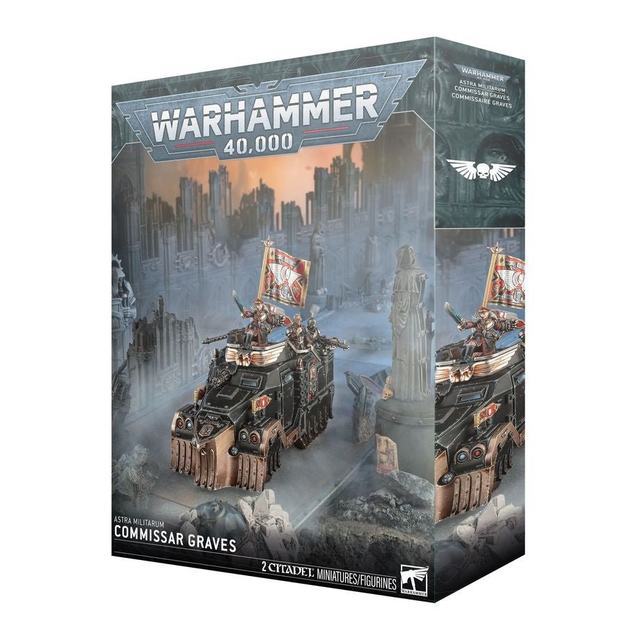 Warhammer 40K: Astra Militarum - Commissar Graves - Gootzy Gaming
