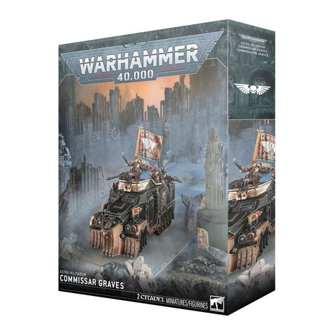 Warhammer 40K: Astra Militarum - Commissar Graves - Gootzy Gaming