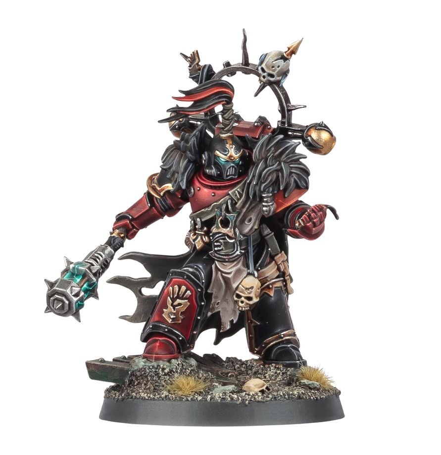 Warhammer 40K: Chaos Space Marines - Red Corairs Reave - Captain - Gootzy Gaming