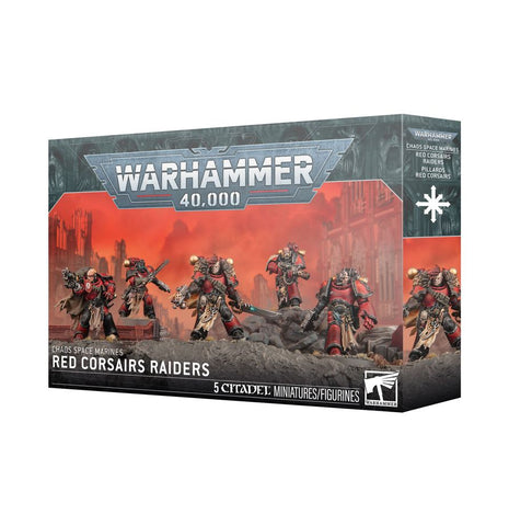 Warhammer 40K: Chaos Space Marines - Red Corsairs Raiders - Gootzy Gaming