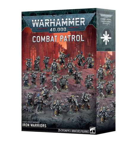Warhammer 40K: Combat Patrol - Chaos Space Marines - Iron Warriors - Gootzy Gaming