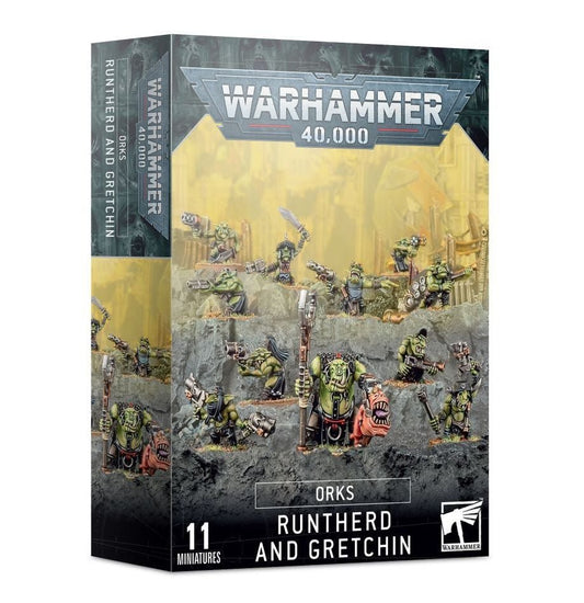 Warhammer 40K: Orks - Runtherd and Gretchin - Gootzy Gaming