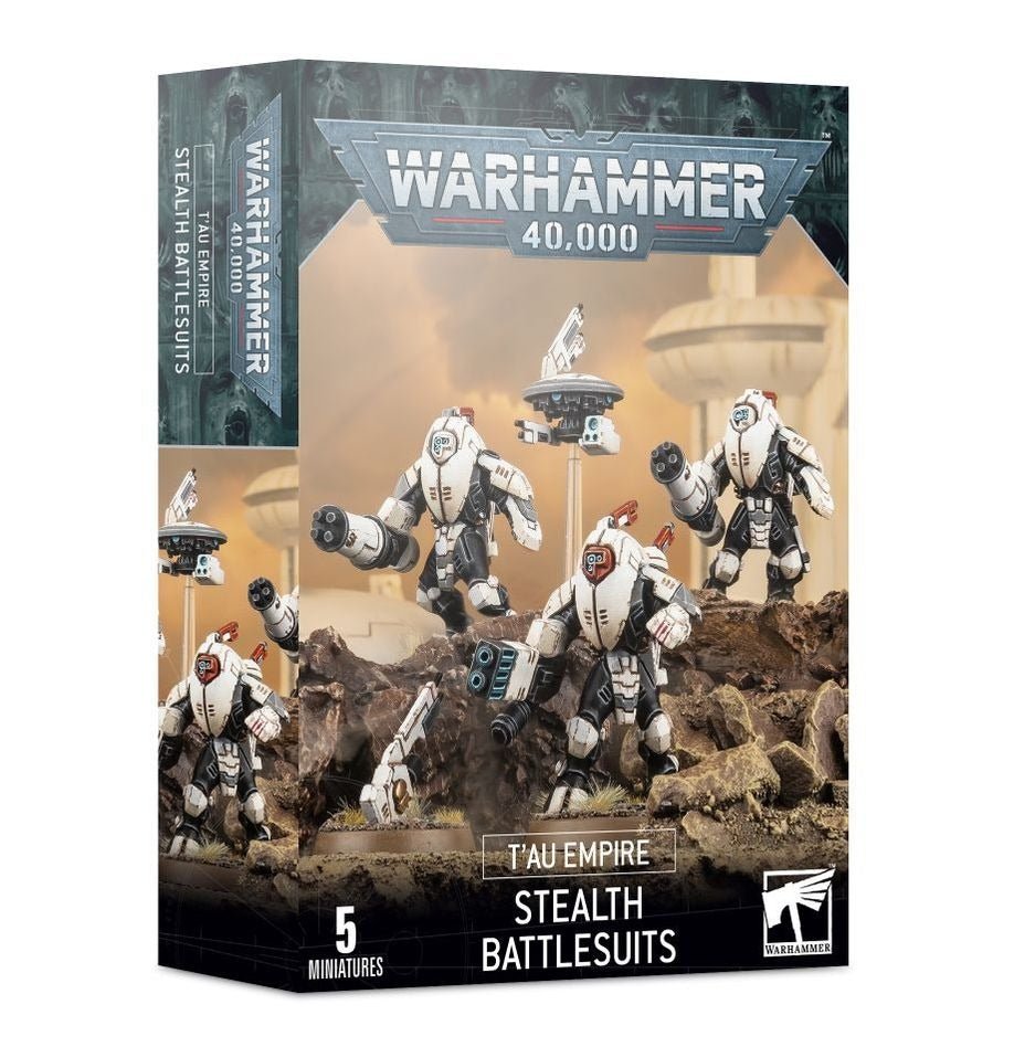 Warhammer 40K: T'au Emprire - Stealth Battlesuits - Gootzy Gaming