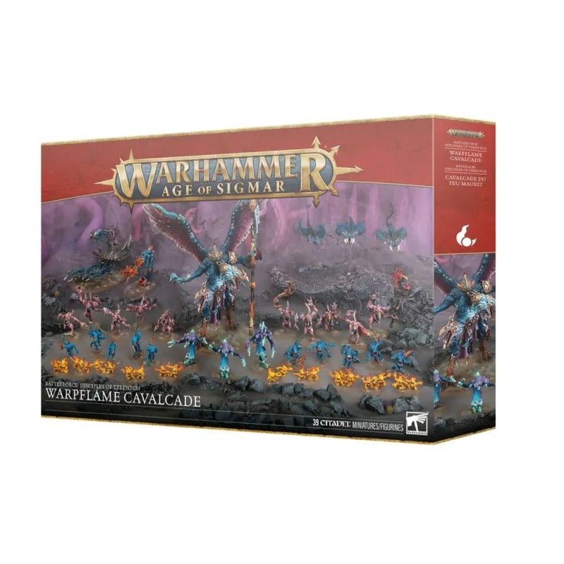 Warhammer Age of Sigmar: Battleforce Disciples of Tzeentch - Warpflame Cavalcade - Gootzy Gaming
