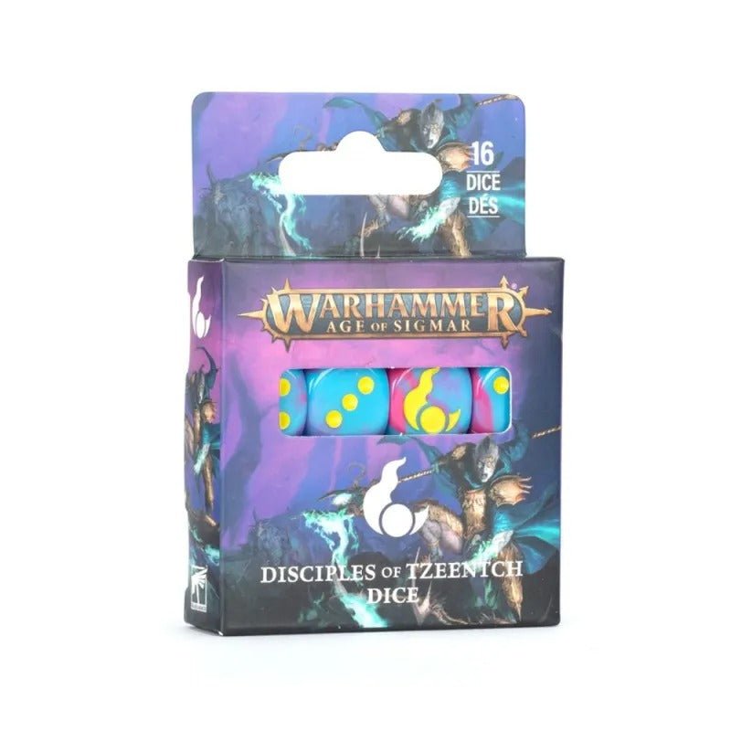 Warhammer Age of Sigmar: Disciples of Tzeentch Dice Set - Gootzy Gaming