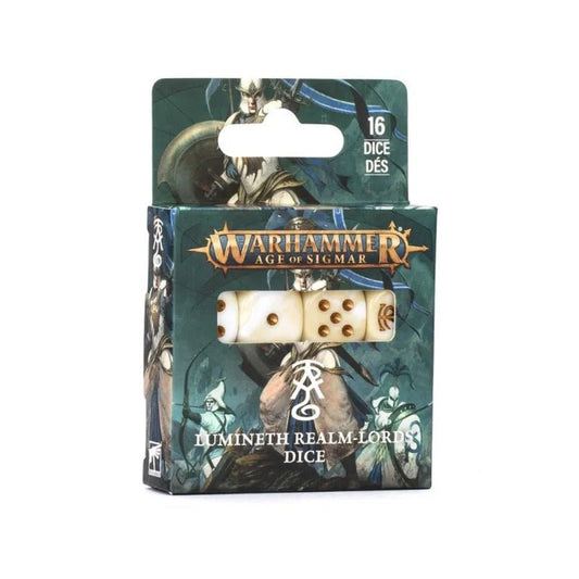 Warhammer Age of Sigmar: Lumineth Realm - Lords Dice Set - Gootzy Gaming
