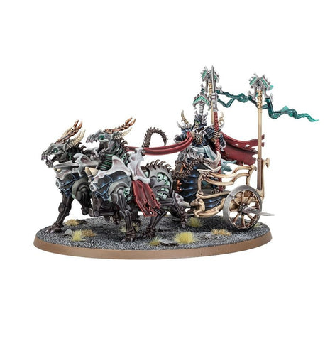 Warhammer Age of Sigmar: Ossiarch Bonereapers - Liege - Kavalos on War Chariot - Gootzy Gaming