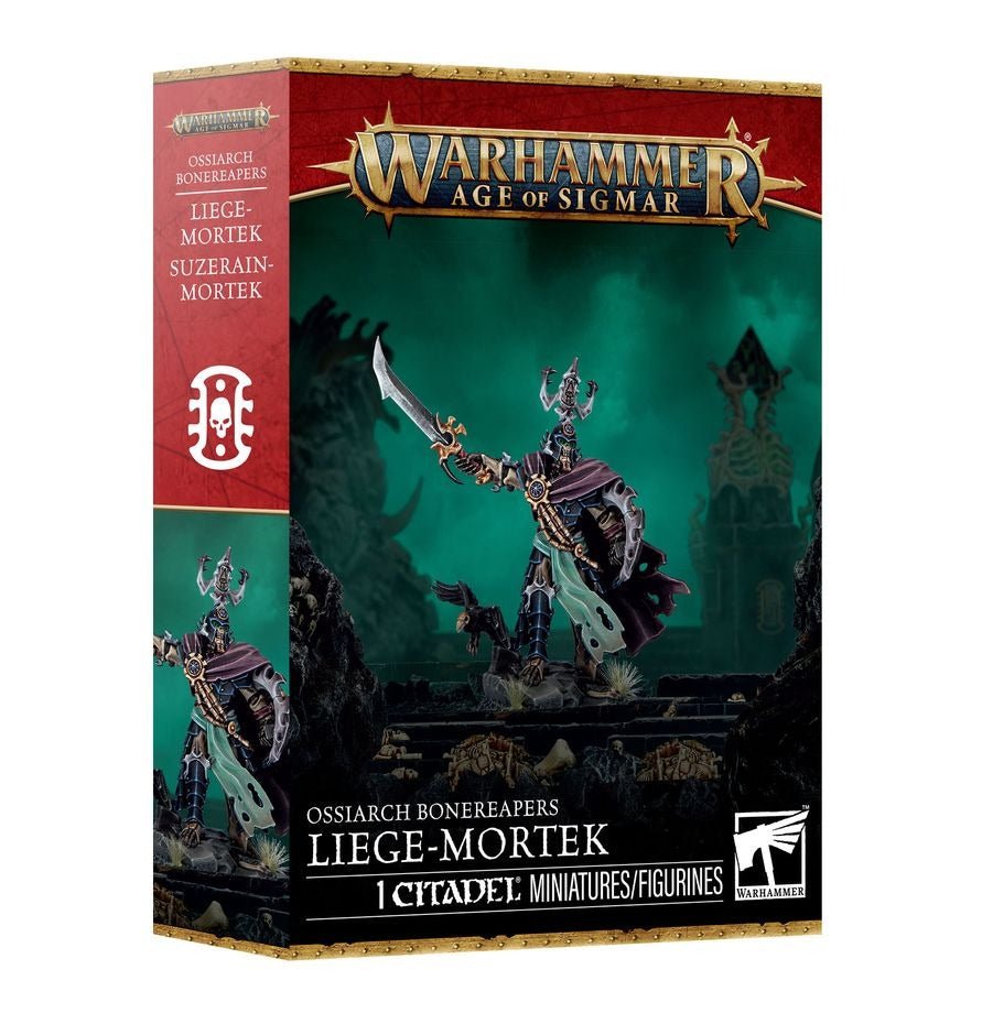 Warhammer Age of Sigmar: Ossiarch Bonereapers - Liege - Mortek - Gootzy Gaming