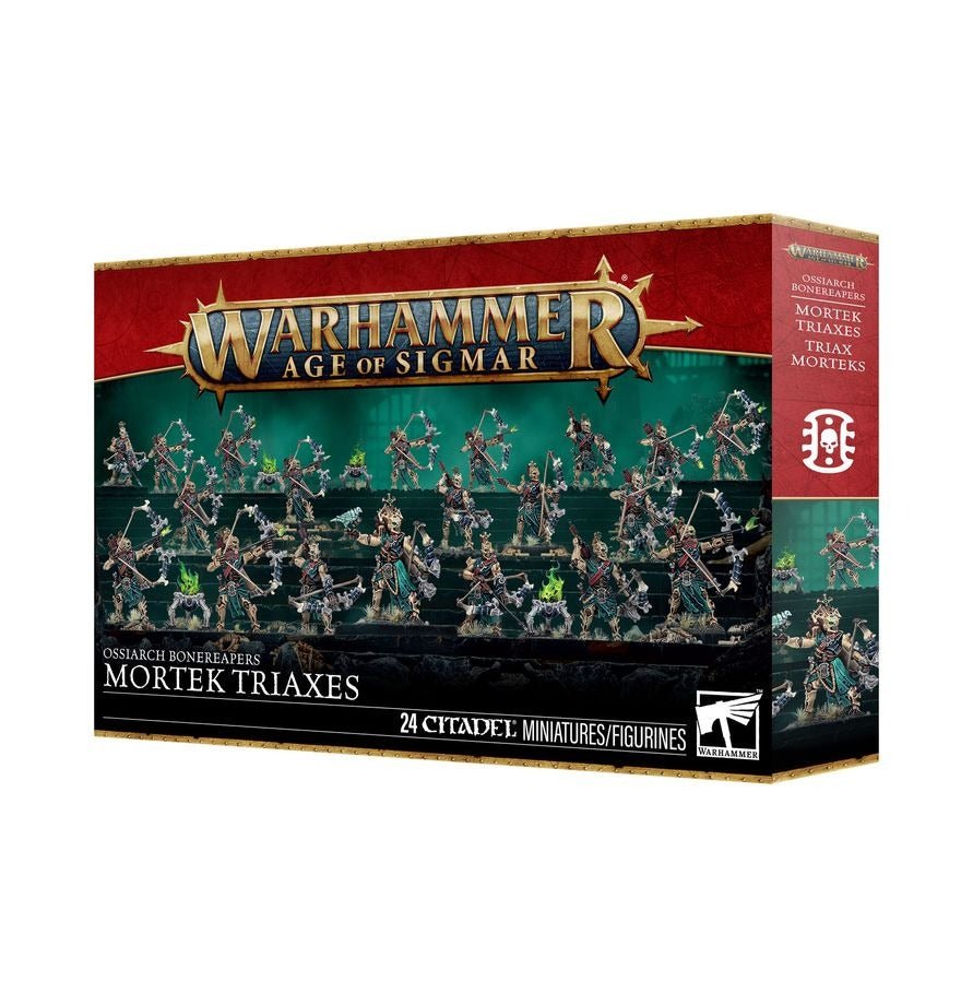 Warhammer Age of Sigmar: Ossiarch Bonereapers - Mortek Triaxes - Gootzy Gaming