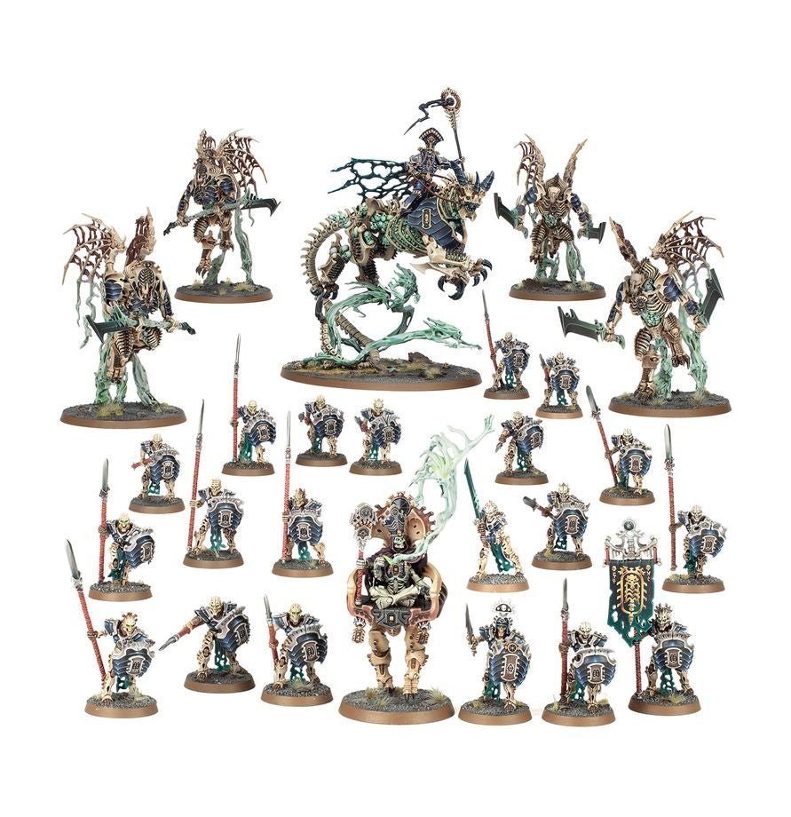Warhammer Age of Sigmar: Ossiarch Bonereapers - Null Myriad Phalanx - Gootzy Gaming
