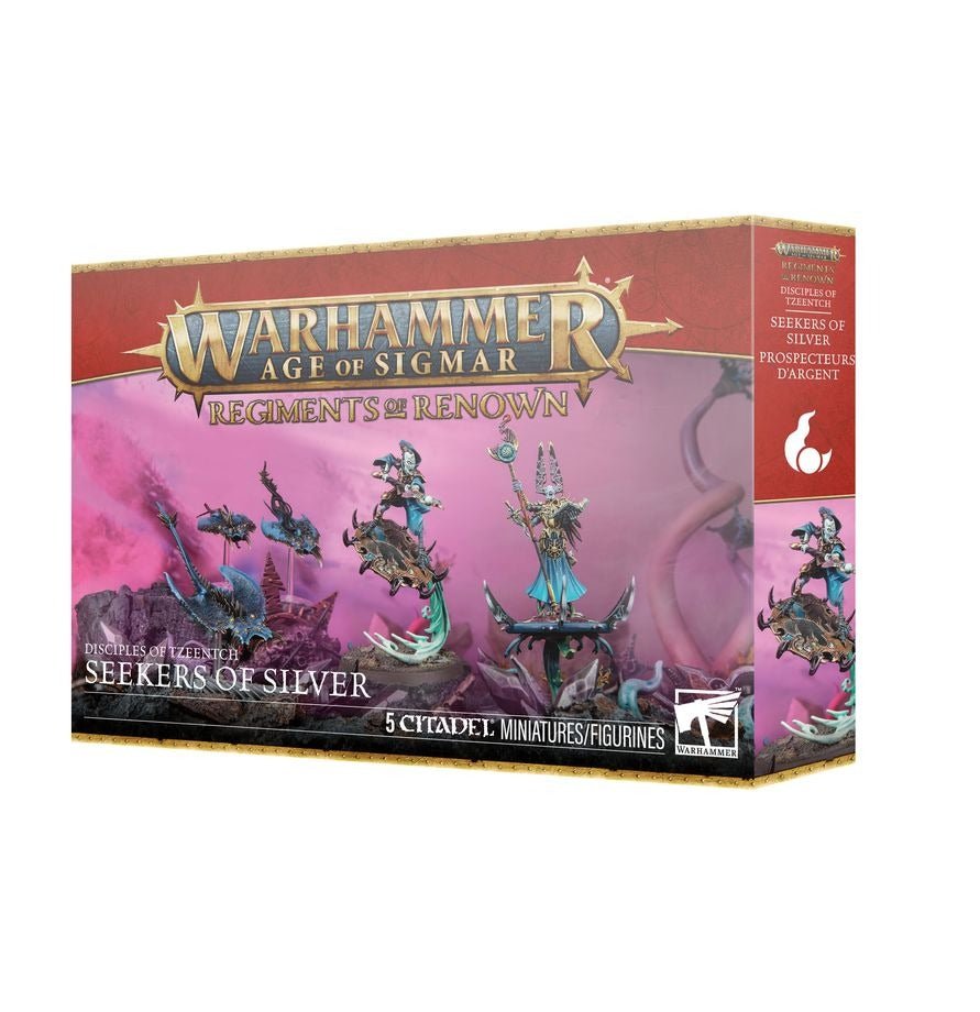 Warhammer Age of Sigmar: Regiments of Renown - Disciples of Tzeentch - Seekers of Silver - Gootzy Gaming