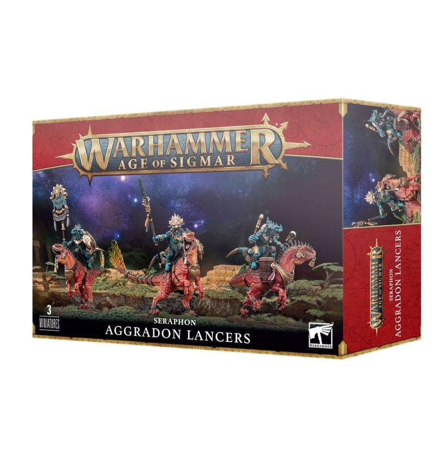 Warhammer Age of Sigmar: Seraphon - Aggradon Lancers - Gootzy Gaming