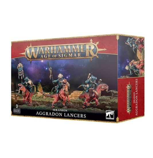 Warhammer Age of Sigmar: Seraphon - Aggradon Lancers - Gootzy Gaming
