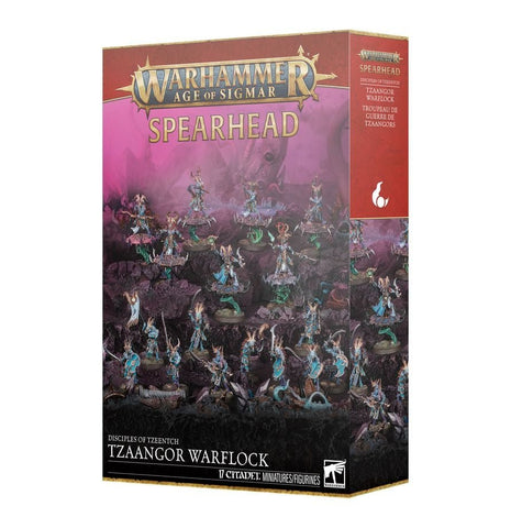 Warhammer Age of Sigmar: Spearhead - Disciples of Tzeentch - Tzaangor Warflock - Gootzy Gaming