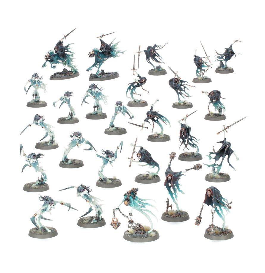 Warhammer Age of Sigmar: Spearhead - Nighthaunt - Cursed Shacklehorde - Gootzy Gaming