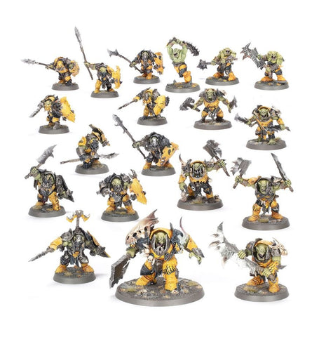 Warhammer Age of Sigmar: Spearhead - Orruk Warclans - Ironjawz Bigmob - Gootzy Gaming