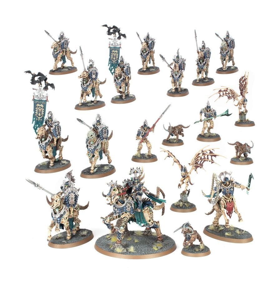 Warhammer Age of Sigmar: Spearhead - Ossiarch Bonereapers - Kavalos Vanguard - Gootzy Gaming
