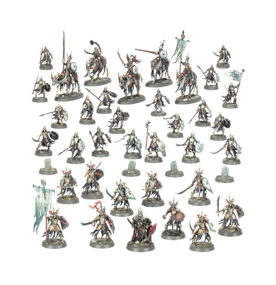 Warhammer Age of Sigmar: Spearhead - Soulblight Gravelords - Deathrattle Tomb Host - Gootzy Gaming