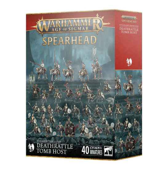 Warhammer Age of Sigmar: Spearhead - Soulblight Gravelords - Deathrattle Tomb Host - Gootzy Gaming