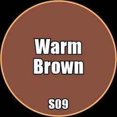 Warm Brown - Premium Matte Acrylic Miniatures Paint - Monument Hobbies - 22 mL Dropper Bottle - Gootzy Gaming