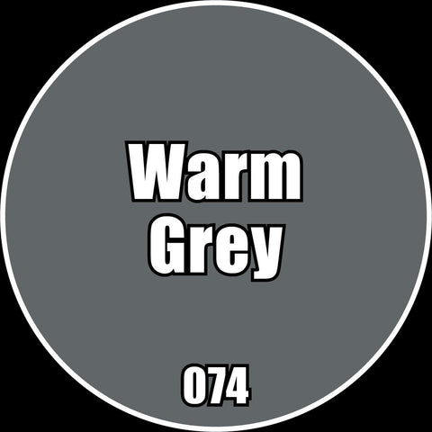 Warm Grey - Premium Matte Acrylic Miniatures Paint - Monument Hobbies - 22 mL Dropper Bottle - Gootzy Gaming
