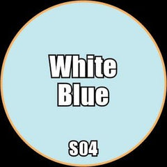 White Blue - Premium Matte Acrylic Miniatures Paint - Monument Hobbies - 22 mL Dropper Bottle - Gootzy Gaming