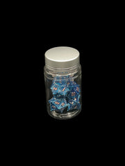 Wild Waters - Metal 7 Dice Set - D&D Dice - Gootzy Gaming