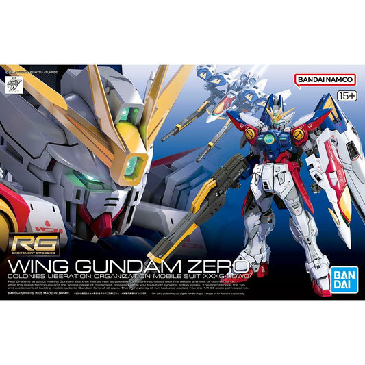 Wing Gundam Zero - RG 1/144 Mobile Suit Wing Gundam - Gunpla - Gootzy Gaming