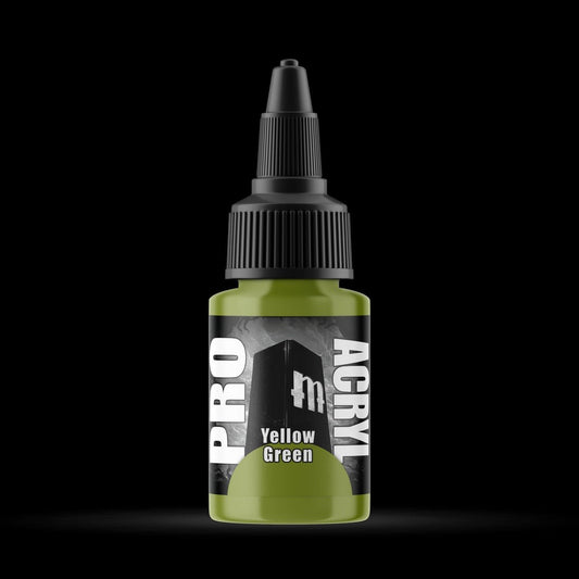 Yellow Green - Premium Matte Acrylic Miniatures Paint - Monument Hobbies - 22 mL Dropper Bottle - Gootzy Gaming