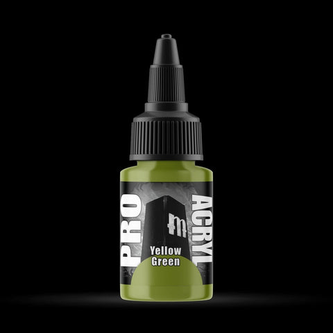 Yellow Green - Premium Matte Acrylic Miniatures Paint - Monument Hobbies - 22 mL Dropper Bottle - Gootzy Gaming