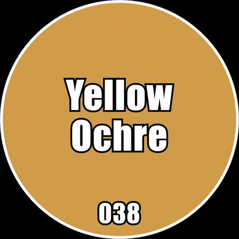 Yellow Ochre - Premium Matte Acrylic Miniatures Paint - Monument Hobbies - 22 mL Dropper Bottle - Gootzy Gaming