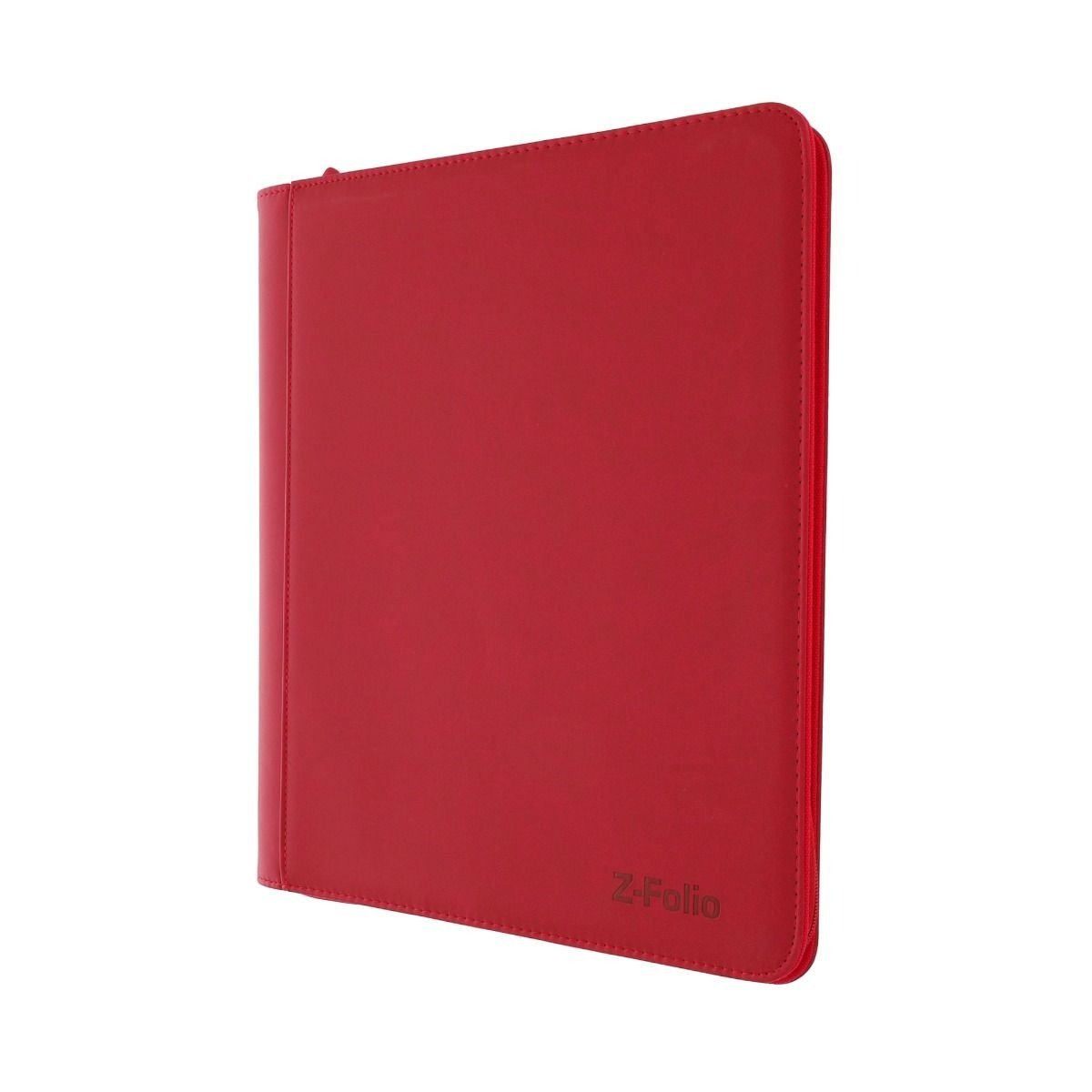 Z - Folio 9 Pocket Zippered LX Toploaders Binder - Red - Gootzy Gaming