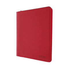 Z - Folio 9 Pocket Zippered LX Toploaders Binder - Red - Gootzy Gaming