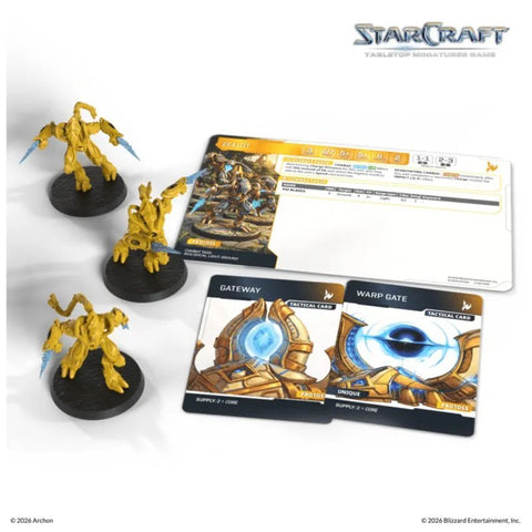 Zealot - Starcraft: Protoss Expansion Set - 3 Miniatures - Gootzy Gaming