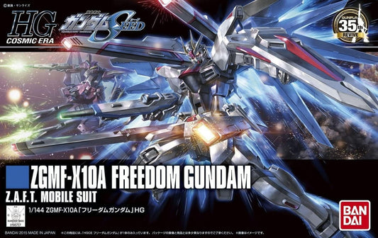 ZGMF - X10A Freedom Gundam - HG 1/144 Mobile Suit Gundam Seed - Gunpla - Gootzy Gaming