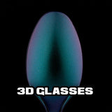 3D Glasses - Cyan/Magenta Colorshit Metallic Paint - TurboDork - 20 mL Dropper Bottle - Gootzy Gaming