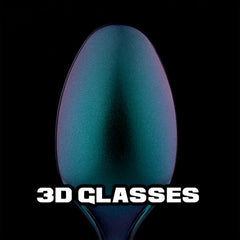 3D Glasses - Cyan/Magenta Colorshit Metallic Paint - TurboDork - 20 mL Dropper Bottle - Gootzy Gaming