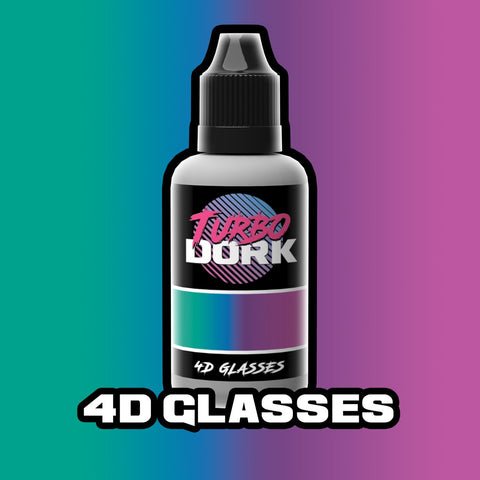 4D Glasses - Green/Blue/Magenta Colorshit Metallic Paint - TurboDork - 20 mL Dropper Bottle - Gootzy Gaming
